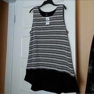Alfani tank tunic NWT
